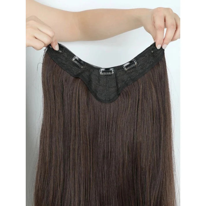 DIWALI SALE - 24 Inches" Clip In Hair Extensions + FREE Hair Bun (Juda) Extension