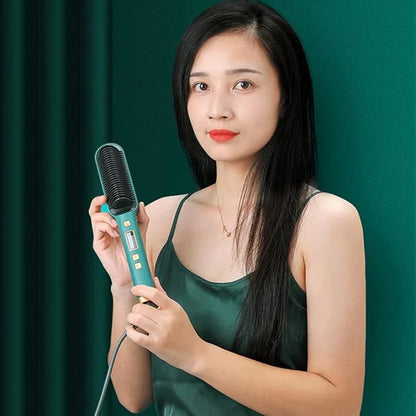 Professional Electric Hair Straightener Comb Brush