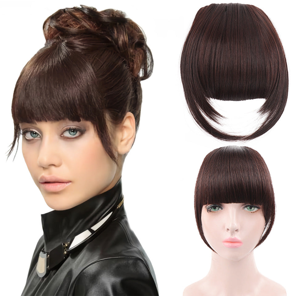 Clip on Fringe Hair Bangs – Double Clip Design